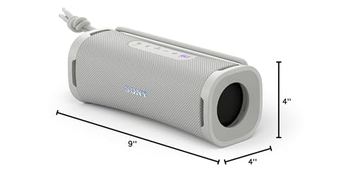 Sony ULT Field 1 Wireless Bluetooth Portable Waterproof Speaker, Off White | 12 Hr Battery, IP67 Rated Waterproof, Dustproof, Shockproof Rustproof, Detachable Strap, Hands-free Calling, Enhanced Bass - color: Off White, style: ULT Field 1