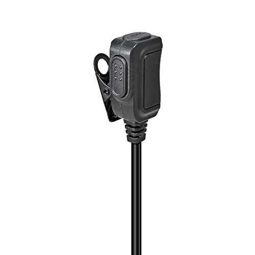 UAYESOK 2 Pin Walkie Talkie Earpiece with Mic for Motorola, 2 Pack | G Shape Headset, For CP110 CP185 CP200 CP200D CLS1110 CLS1410 DTR550 DTR650 RDU2020 SP50 P200, Yaesu FT-65R