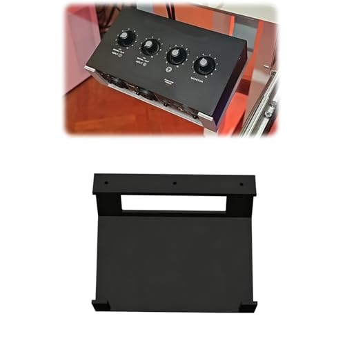 Under-Desk Mount compatible with M-Audio M-Track Duo Audio Interface, Black
