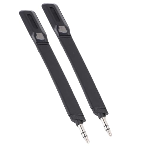 2Pcs Microphones Replacement for G733 Lightspeed Wireless Gaming Headset 3.5mm Detachable Noise Cancelling Mic