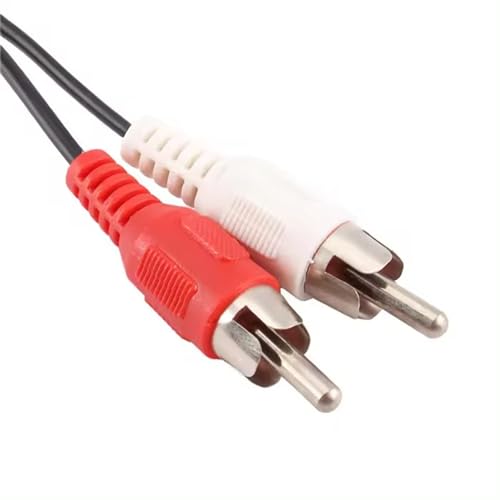 ALINNA GRLRCR 3.5mm Audio Cable Male to 2 RCA Male Stereo Audio Y Cable Adapter 50cm (2 Pack) - size: 3.5mm Male to 2 RCA Male