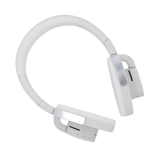 Over Ear Open Back Headphones Wireless BT 6.0 Gaming Headset with Microphones Dual Device Pairing, Breathable Lightweight Adjustable Slider for Music Gaming & Workouts