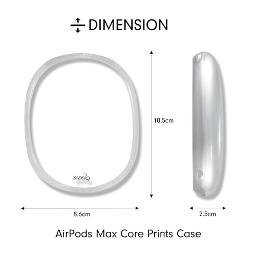 Sonix Protective Case for AirPods Max 2 & 1 | Headphones Cover | Clear - color: Clear
