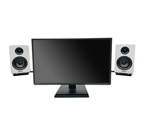 Nagao Seisakusho NB-SPKR-VESA Speaker Stand Compatible with Monitor Arm VESA Computer Monitor Speaker Installation