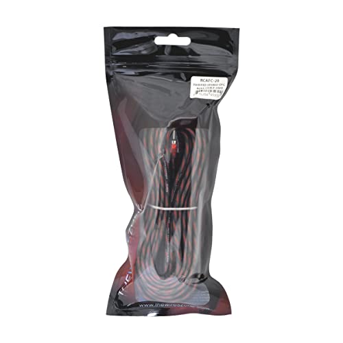 20ft 2-Channels Male-to-Male Twisted Pair OFC RCA Interconnect Cable - size: 20 ft