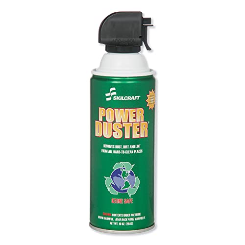 AbilityOne - Power Duster, 10 oz Can, 6/BX 7930-01-398-2473: Box, 6 Item(s)