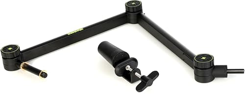 Shure MV7i Smart Microphone with Built-in Audio Interface and Deluxe Articulating Desktop Mic Boom Stand - Podcast Mic with 2 Channels, XLR and 1/4", USB-C for Mac/PC/Phone, and Advanced DSP Features