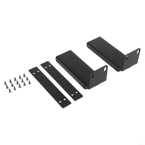 Rack Mounting Bracket SLX4 Wireless Receiver and Microphone, 2mm Thick Frame, Professional Audio Equipment Stands and Mounts(2 in 1)