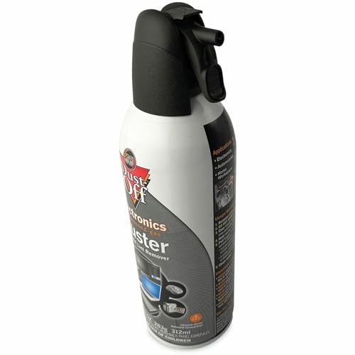 Dust-Off Plus Disposable Compressed Gas Duster, 10 Oz Bottle
