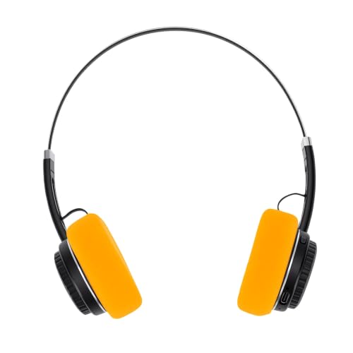Wireless Retro Headphone, Bluetooth 5.3 On Ear Headset with 40H Playtime, Foldable Gaming Headphones for Travel, Classic Stereo Retro Headset for Adults (Black) - color: Black