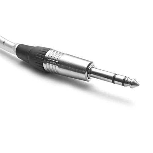 Seismic Audio - SAST-4-8-15 - 4 Channel 1/4" TRS Insert Snake Cable to 8 1/4" TS - 15 Feet - size: 15 Foot - 4 TRS x 8 TS