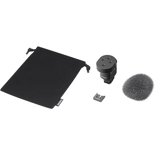 Sony Digital Shotgun Microphone ECM-M1,Black | Shoe support for battery-free & cable-free operation, Versatile selection of eight audio recording modes, Multi, Interface