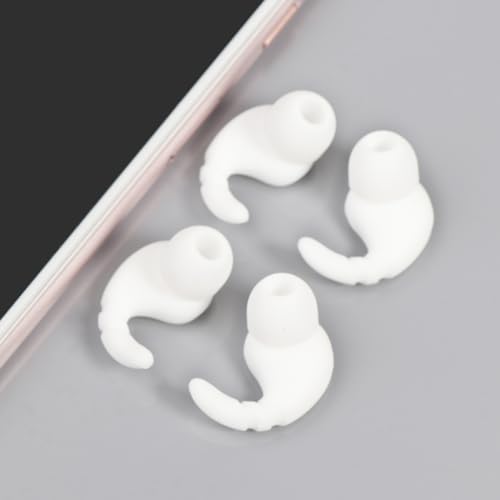Earbuds Replacement Tips Soft Silicone Earbud Locks Sport Grips Earphones Stabilizer Fins Wings Tips for in-Ear Earbuds Eartips Replacement
