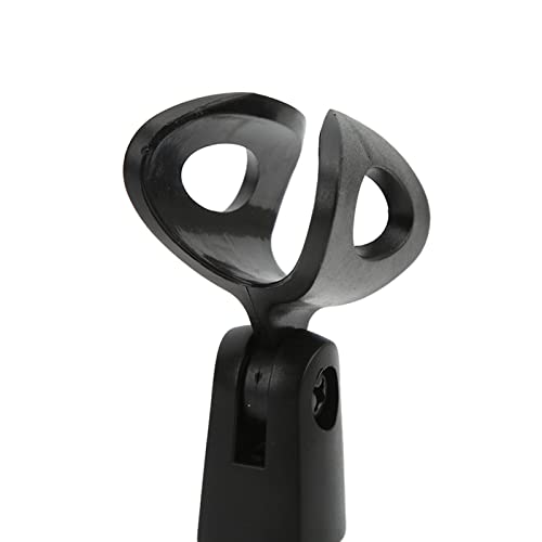 Desktop Desk Microphone Stand Foldable Tripod,Microphone Mic Stand Holder Bracket Adjustable Table Microphone Holder with Mic Clip for Conference Live Broadcast