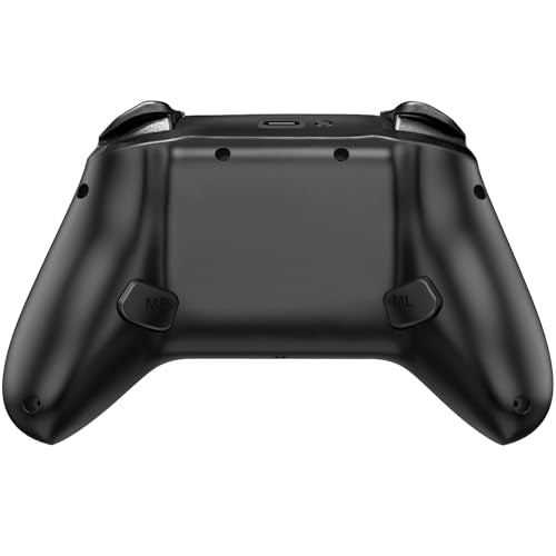 Switch Controller, Wireless Switch Controller for Switch/Switch Lite/Switch OLED, Extra Switch Controller with Paddles, Programmable Switch Control Remote Gamepad with Back Buttons,Wake-up,Turbo - color: Red+Blue