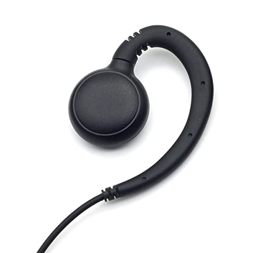 HKLN4604 HKLN4604A HKLN4604B Earpiece with Mic for Motorola Walkie Talkies CP185 CP200D CLS1110 CLS1410 DTR700 DTR620 RDV5100 RDM2020 RDU4160 RMU2080D Radio Headset RLN6423