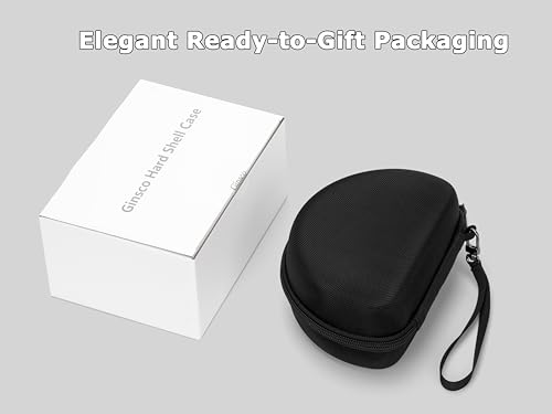 Ginsco Headphone Case Exclusive for Beats Studio Pro/Studio 3 - Wireless Bluetooth Noise Cancelling Headphones, Hard Shell Case Portable Travel Carrying Headphone Case (Black)