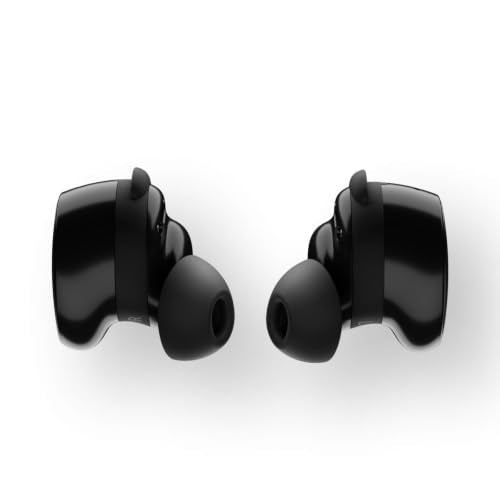 Bose QuietComfort Earbuds - True Wireless Bluetooth Earbuds with Active Noise Cancellation and Mic, USB-C Charging, IPX4 Rating, Up to 8.5 Hours of Playtime, Black - color: Black