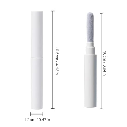 Electronic Cleaning Pen for Earbuds & Keyboards - Portable Precision Cleaning Kit for Earphone Laptop, Tablet, Phone, Computer, Camera Lens (White) - color: White
