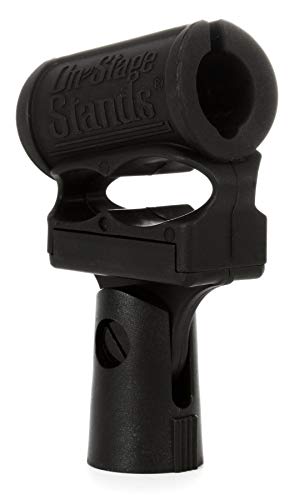 2-Pack On-Stage MY320 Condenser Shock-Mount Mic Clip Value Bundle