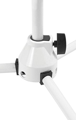 OnStage On-Stage MS7801W Telescoping Microphone Boom Stand, White