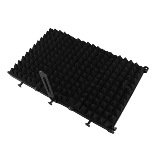 Zerodis Microphone Isolation Windscreens Studio Sound Absorption and Noise Reduction Wind Screen Soundproofing Acoustic Panel Filter Vocal Sound Diffusion Booth Microphone Isolation