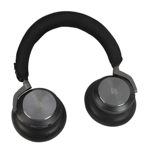 Protective Headband Cover Case Compatible with B&O Beoplay H9i/H9 Headphones,Headband Cushion Protector Pad Compatible with B&O Beoplay H8/H7/H6 with Zipper (Black) - color: Black
