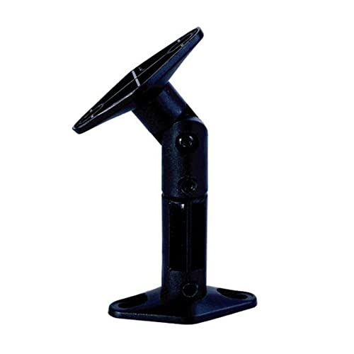Adjustable 10 lb. Capacity Speaker Wall Mount Brackets (Pair), Black | Design