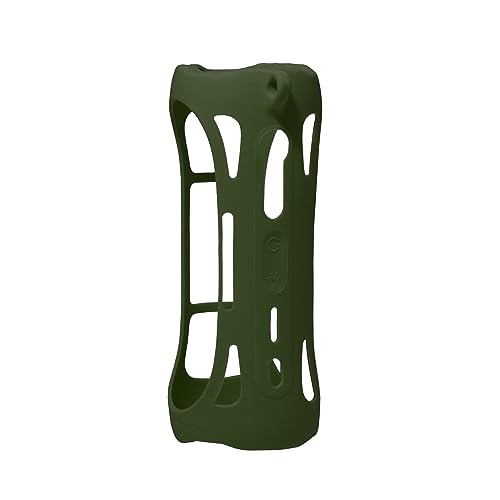 Silicone Cover Skin Compatible with Flip 6 Portable Bluetooth Speaker by Alltravel, Portable Full Protection Solution, Customized Skin with Color and Shape Matching (Green) - color: Green