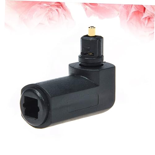 5pcs Fiber Optic Connector UPC Female to Male Right Angle Audio Adapter Audio Adaptor