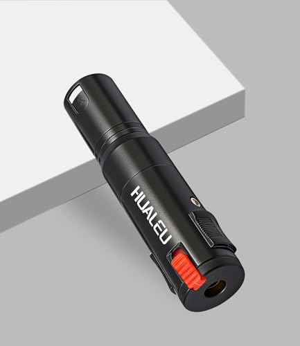 Lockable 1/4 TRS Female to 3Pin XLR Male Audio Adapter, Balance Locking 6.35mm to XLR Adapter for Microphones, Mixing Consoles, and Power amplifiers-2 Pack Black - color: Black