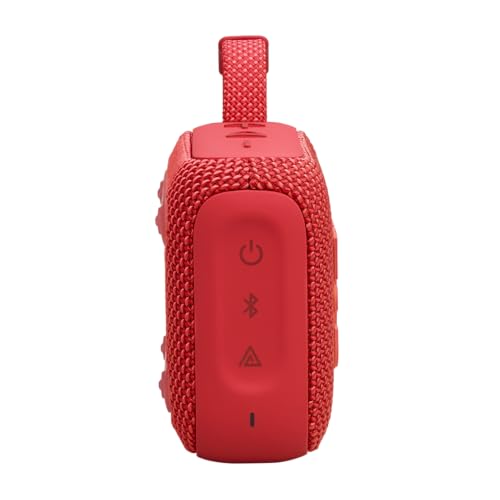 JBL Go 4 - Ultra-Portable, Waterproof and Dustproof Bluetooth Speaker, Big JBL Pro Sound with Punchy bass, 7-Hour Built-in Battery, Made in Part with Recycled Materials (Red) - color: Red
