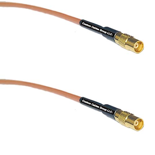 3 feet RG316 MCX Female to MCX Female RF Pigtail Coaxial Cable