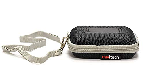 Navitech Black Hard Protective Earphone Case Compatible With Sudio Bluetooth Sport Headset TRE in-Ear Water Resistant Wireless Headphones