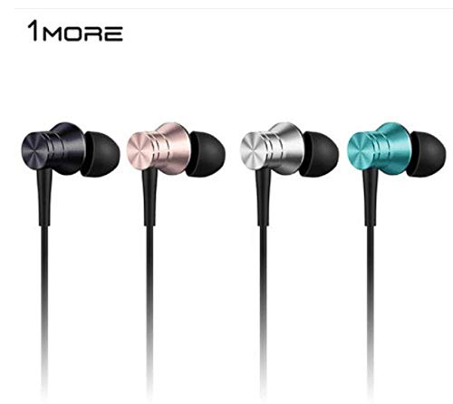 1MORE Piston Fit in-Ear Earphones Fashion Durable Headphones with 4 Color Options, Noise Isolation, Pure Sound, Phone Control with Mic for Smartphones/PC/Tablet - Pink - color: Pink