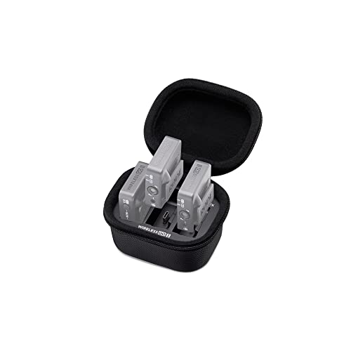RØDE Charge Case for the Wireless GO II With Two Full Recharges, Rugged Enclosure and Zip System