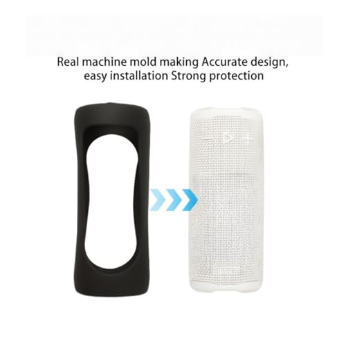 Speaker Silicone Cover for JBL Grip Protective Case Dirt and Dust Resistant Protection Sleeve (Orange) - color: orange