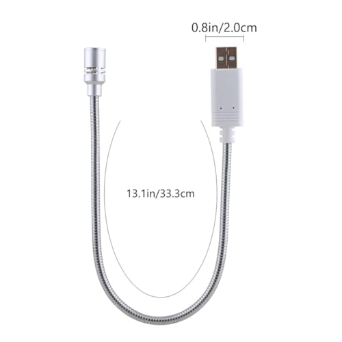 USB Microphone for Laptop and Desktop Compact Design and Lightweight Aluminum Alloy Construction, for Meetings and Live-Streaming, Includes Sponge Windshield for Voice Recording