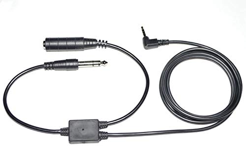 General Aviation (GA) Headset Music Player Adapter
