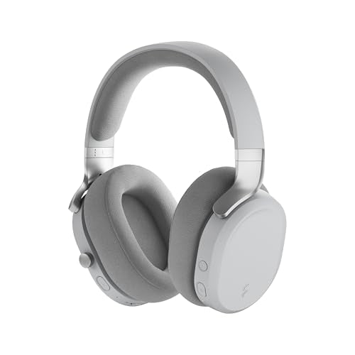 Fractal Design Scape Light - Wireless PC Gaming Headset - Detachable Flip-to-Mute Microphone with Noise Cancellation - Battery Life Up to 40 Hours - Configurable Ambient Lighting - Gray - color: Light
