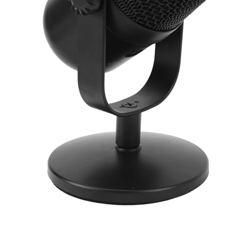 USB Microphone, Plug and Play Noise Cancelling Podcast Microphone, Streaming with RGB Lighting Quick Mute for Laptop Studio Recording Streaming Videos