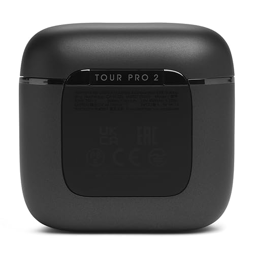 JBL Tour Pro 2 - Noise Cancelling Earbuds - Black | Smart Charging Case for seamless experience