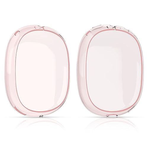 Ainiv Protective Case Compatible with Airpods Max, 2 Pack, Clear Pink - color: Clear Pink