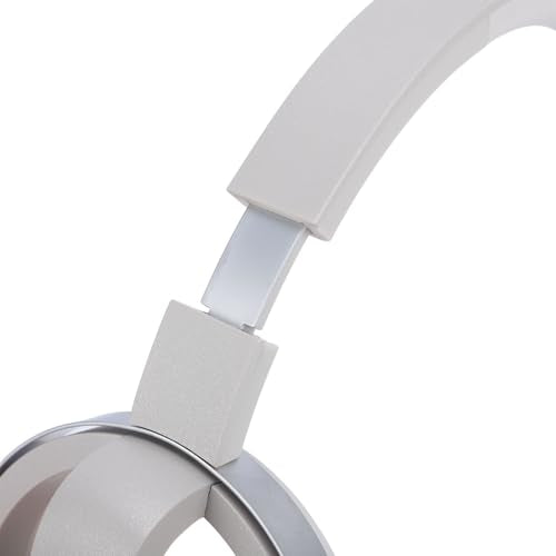 Asixxsix Over Ear Open Back Headphones, Dual Device Pairing Wireless BT Gaming Headset with Microphones, Adjustable Slider, Breathable Lightweight for Music & Gaming