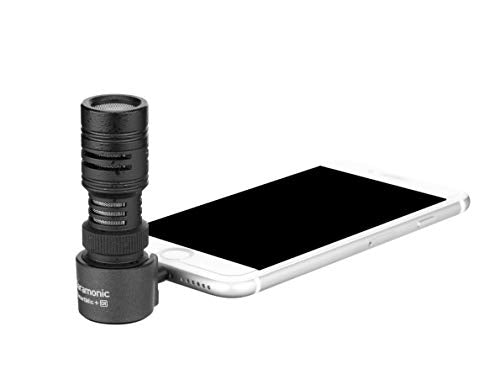Saramonic SmartMic+Di | Directional Microphone with Lightning Connector for Apple iPhone & iPad - style: SmartMic+ Di