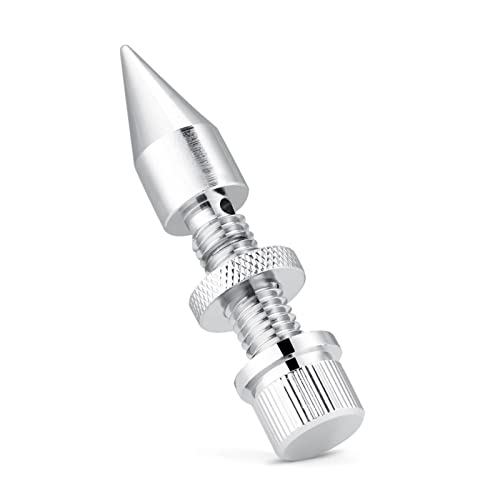 4 Pcs Speaker Spikes Speaker feet Spikes Isolation Spikes Pads Speaker Isolation Feet Subwoofer Stand Speaker Spike Isolator HiFi Speaker Shockproof Cone Base Espigas