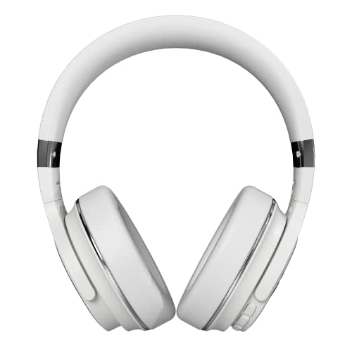 Raycon Everyday Noise Cancelling Headphones, Over Ear Wireless, White - color: White