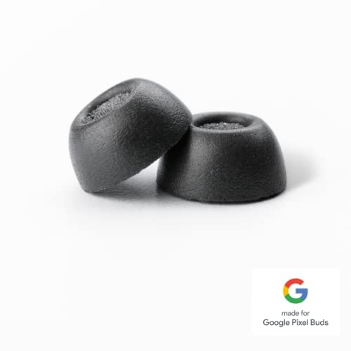 Comply Memory Foam Replacement Ear Tips Designed, Black, Small | 3 Pairs, for Google Pixel Buds Pro (1st Gen), Ultimate Comfort, Secure Fit, Superior Noise Isolation - size: Small