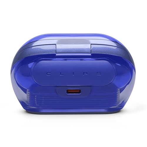 JBL Soundgear Clips Open Ear Headphones for Situational Awareness - Blue | Up to 32 Hours Total Playtime With Speed Charge, Sweat Resistant, Noise-Reducing Mics, App Control For Custom Audio - color: Blue