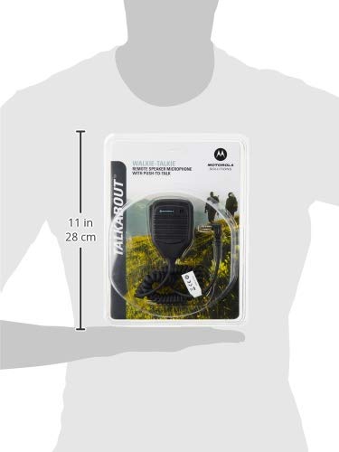 Motorola 53724 Remote Speaker Microphone (Black) (Pack of 2) - size: 1 Count (Pack of 2)